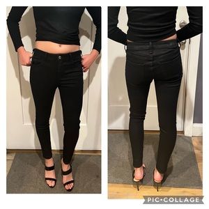 Abercrombie & Fitch harper low rise jean leggings, size 26/2R